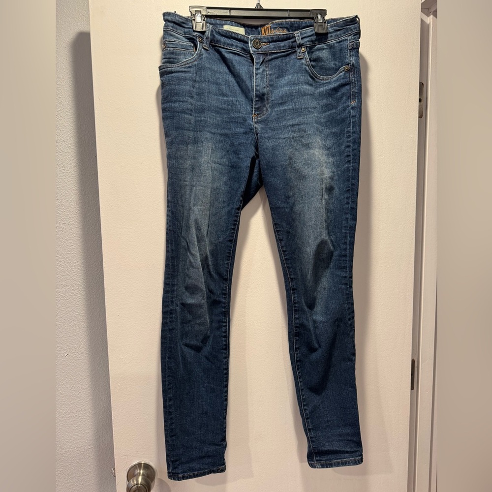 Kut from the Kloth Classic Indigo Stretch Skinny Jeans